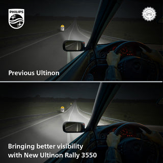 PHILIPS LED ULTINON RALLY 3550 HB-3/4-9005/9006