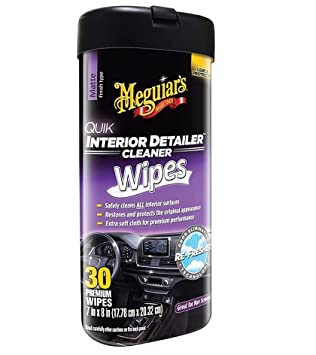 MEGUIAR'S QUIK INTERIOR DETAILER WIPES