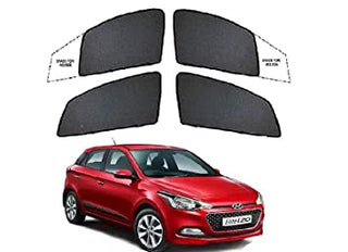 WINDOW SUNSHADE/FABRIC CURTAIN FIT I-20 ELITE(4 PCS)