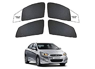 WINDOW SUNSHADE/FABRIC CURTAIN FIT VERNA (4 PCS)