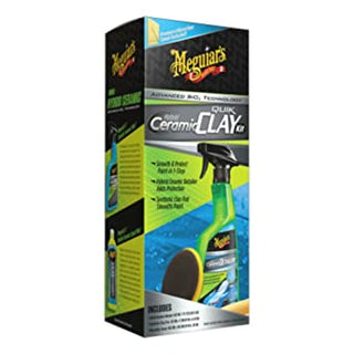 MEGUIAR'S G200200 HYBRID CERAMIC QUIK CLAY KIT 4/CV