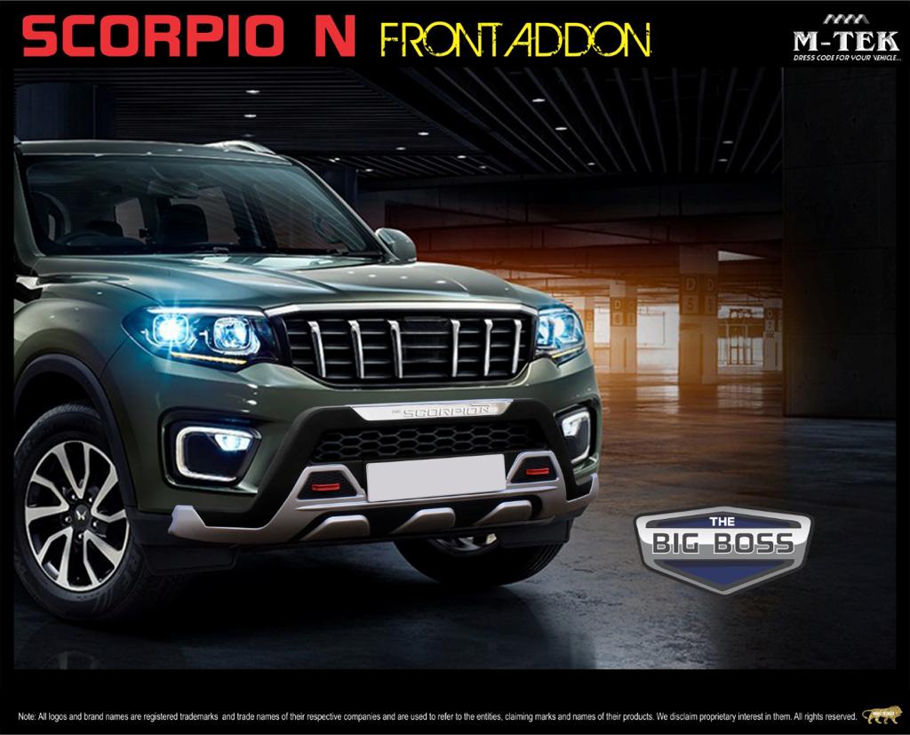 MTEK SCORPIO N ABS BIG BOSS FRONT ADDON KIT DolphinAccessories