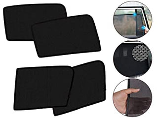 WINDOW SUNSHADE/FABRIC CURTAIN FIT BREZZA(6 PCS)