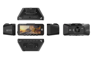 HP Car Camcorder F808X (4K ULTRA-HIGH DEFINITION + GPS + SONY STARVIS SENSOR + FRONT & REAR CAM)