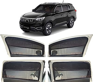 WINDOW SUNSHADE/ FABRIC CURTAIN FIT XUV 500 (4 PCS)