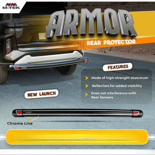 M-TEK ARMOR REAR PROTECTOR With BKT ( MK 11490 ) HYRYDER