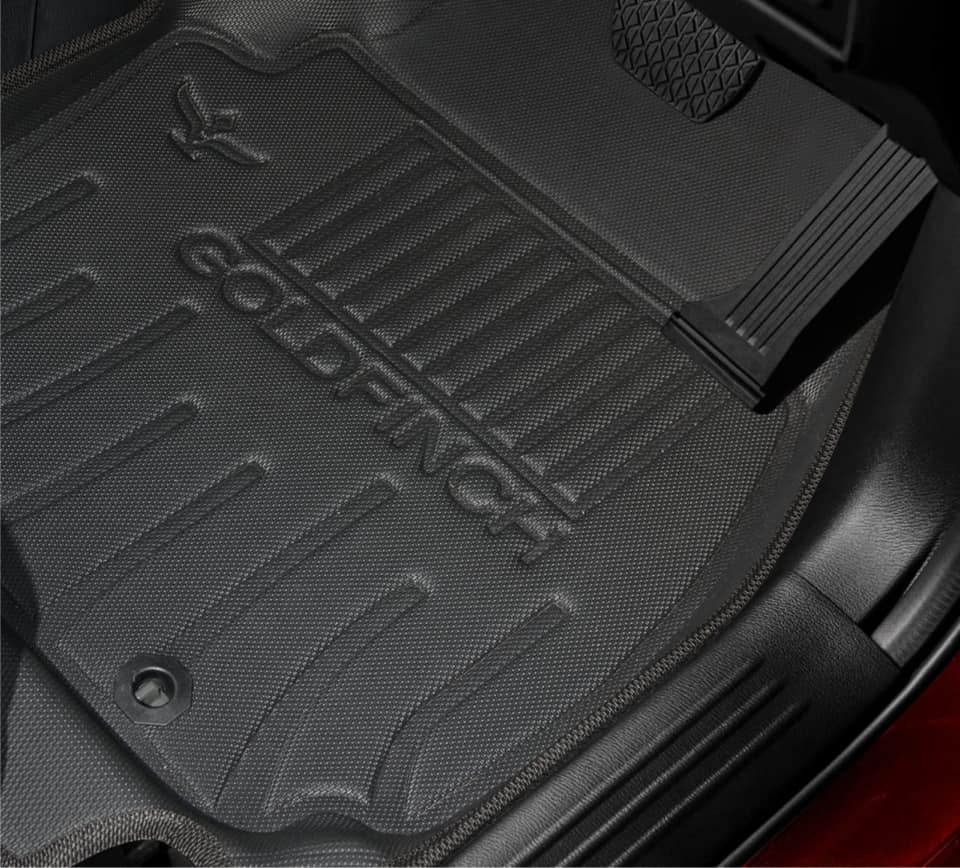 Gold Finch EVA Floor Mat Ford EcoSport Black, Gold Finch Black Floor