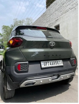MTEK TATA PUNCH DAYTONA GREY ONLY REAR GUARD