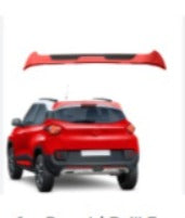 TATA PUNCH M-TEK REAR SPOILER ATOMIC ORANGE