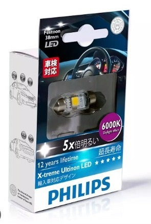 PHILIPS X-TREME ULTINON LED FESTOON 6000K 12V