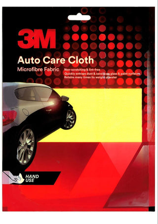 3M AUTO CARE CLOTH 16X16" YELLOW
