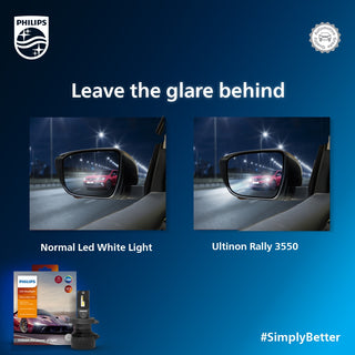 Philips Ultinon Rally 3550 100W LED Headlight Bulb (1 Year Replacement Warranty)