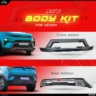 M-TEK NEXON FACELIFT (2023) FRONT AND REAR ADDON KIT