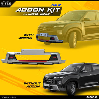CRETA (2024)  FRONT AND REAR ADDON KIT M-TEK