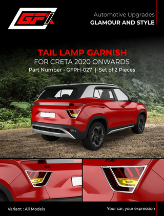 GFX Tail lamp Garnish Creta 2020 GFXH-047