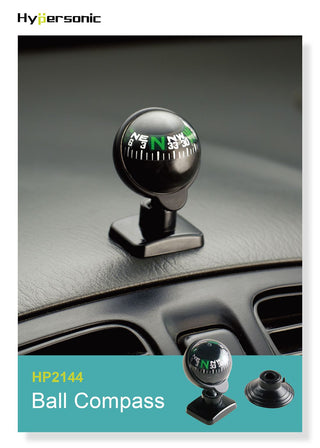 HYPERSONIC Navigation Boat Auto Car Dashboard Compass HP2144