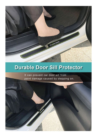 HYPERSONIC PVC Car Door Side Protect Scuff Guard Plate HP2156