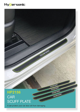 HYPERSONIC PVC Car Door Side Protect Scuff Guard Plate HP2156