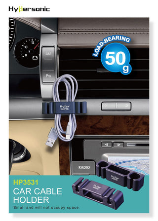 HYPERSONIC Sunglasses Cable Clips Organizer Holder HP3531