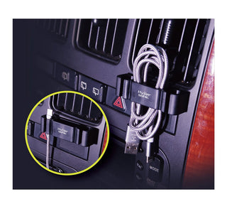 HYPERSONIC Sunglasses Cable Clips Organizer Holder HP3531