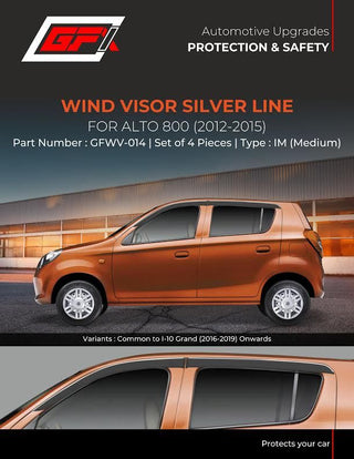 GFX ALTO 800 2016 WIND VISOR SILVER LINE GFWV-014