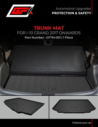 GFX I-10 Grand 2017 Onwards Trunk Mat