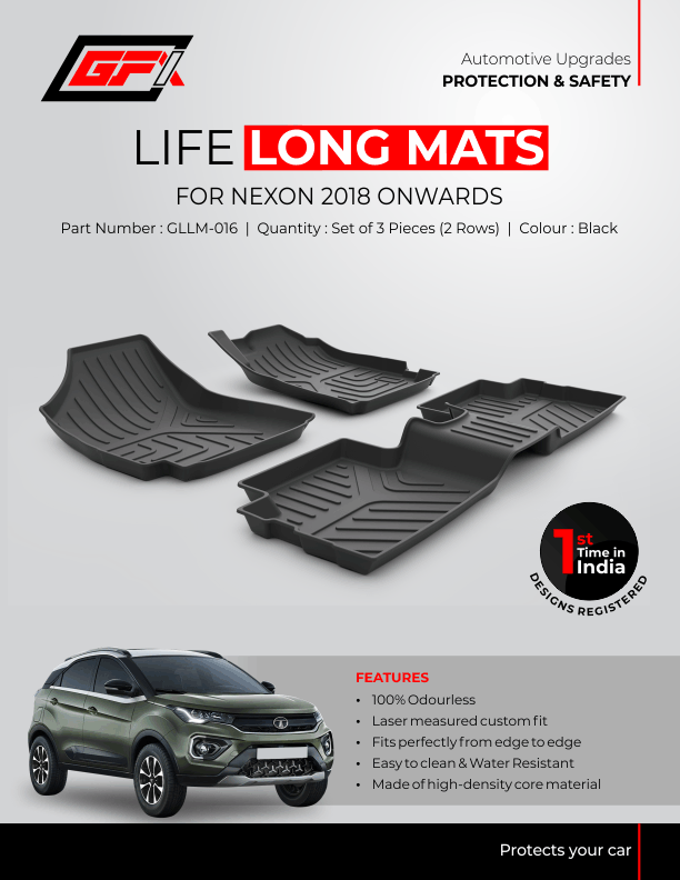 GFX Nexon 2018 Onwards LifeLong Mat DolphinAccessories
