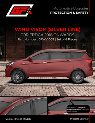 GFX ERTIGA 2018 WIND VISOR