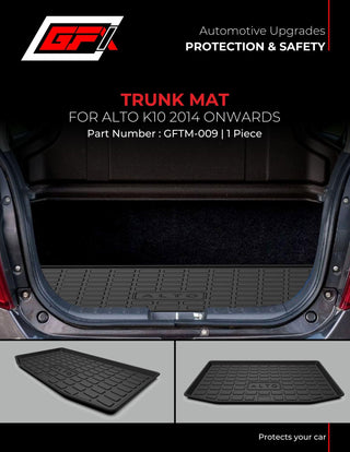 GFX Alto K-10 /Alto 800 2014 Onwards Trunk Mat