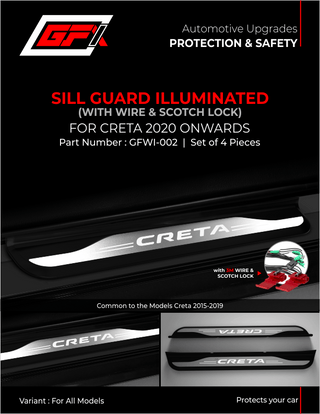 GFX SILL PLATE/GUARD ILLUMINATED CRETA (2020 ONWARD)