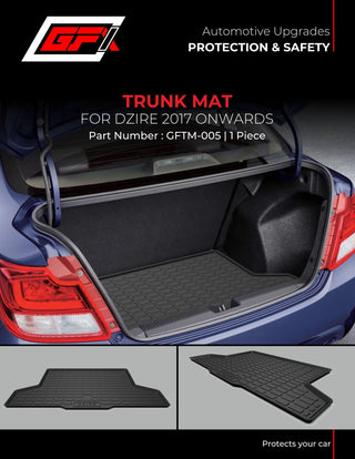 GFX Dzire 2017 onwards Trunk Mat