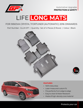 GFX INNOVA CRYSTA 2016 ONWARDS LIFELONG MAT