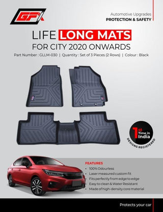 GFX HOND CITY 2020 ONWARDS LIFE LONG MATS