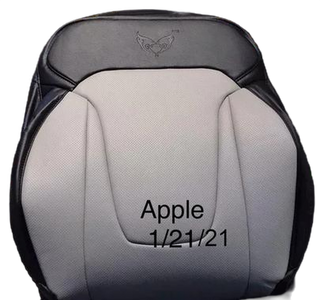 DOLPHIN SEAT COVER XUV 300(1) 2HEAD APPLE 1/21/21