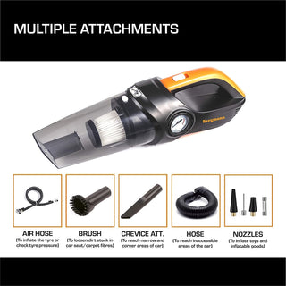 Bergmann Cylconic 2 in 1 Vaccum Cleaner and Inflator