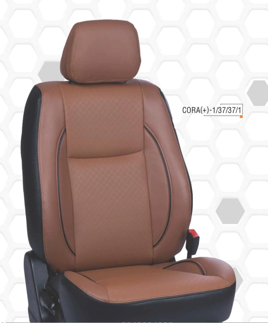 DOLPHIN SEAT COVER INNOVA(16)-07 CORAL PLUS 1/37/37/1