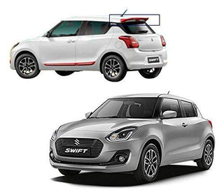 SWIFT MTEK REAR SPOILER-SILKY SILVER METALIC MK-A001