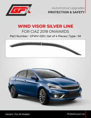 GFX CIAZ 2016 ONWARDS WIND VISOR SILVER LINE