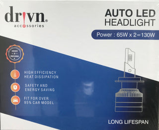 DRIVN AUTO LED HEADLIGHT 130W H27