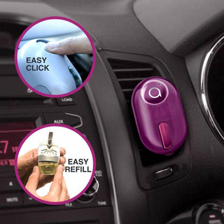 Godrej Aer click, Car Vent Air Freshener Kit Rich Irish Cocktail 10g