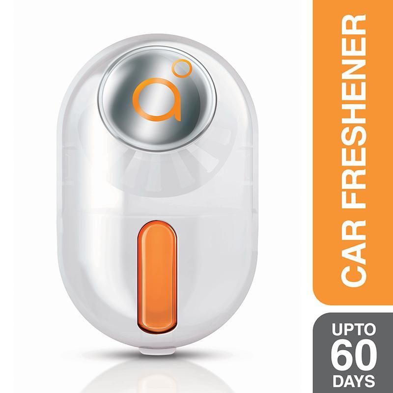 Godrej Aer Click, Car Vent Air Freshener Kit Bright Tangy Del