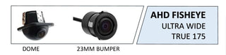 GENOME AHD 175 DEGREE-LICENSE PLATE DOME(PUNCHING)