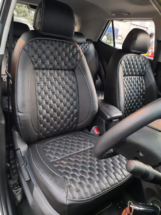 DOLPHIN SEAT COVER XUV 300 (WITH ARMREST) Honey Bee Quilting 01