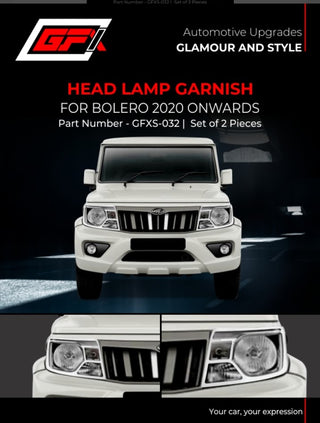 Head lamp Garnish Bolero 2011 GFXS -009