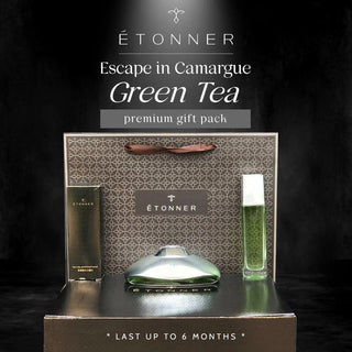 ETONNER ESCAPE IN CAMARGUE - GREEN TEA GIFT BOX