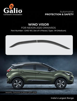 GFX NEXON 2020 ONWARDS WIND VISOR SILVER LINE