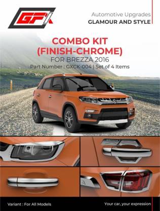 GFX Breeza 2016 Chrome Finish Combo Kit
