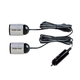 HYPERSONIC ABS Material 2 Port Socket Charger HP2611