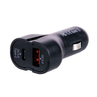HYPERSONIC QC 3.0 Type C USB Car Phone Charger HPA629