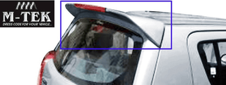 ALTO 800 M-TEK REAR SPOILER WITH LIGHT -NEW SILKY SILVER MK-A004